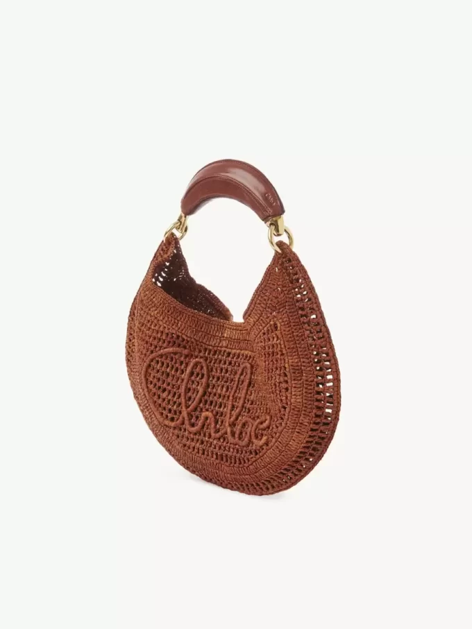 Sac hobo Summer Banana en raphia Sac hobo Summer Banana en raphia