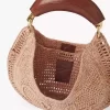 Sac hobo Summer Banana en raphia Sac hobo Summer Banana en raphia