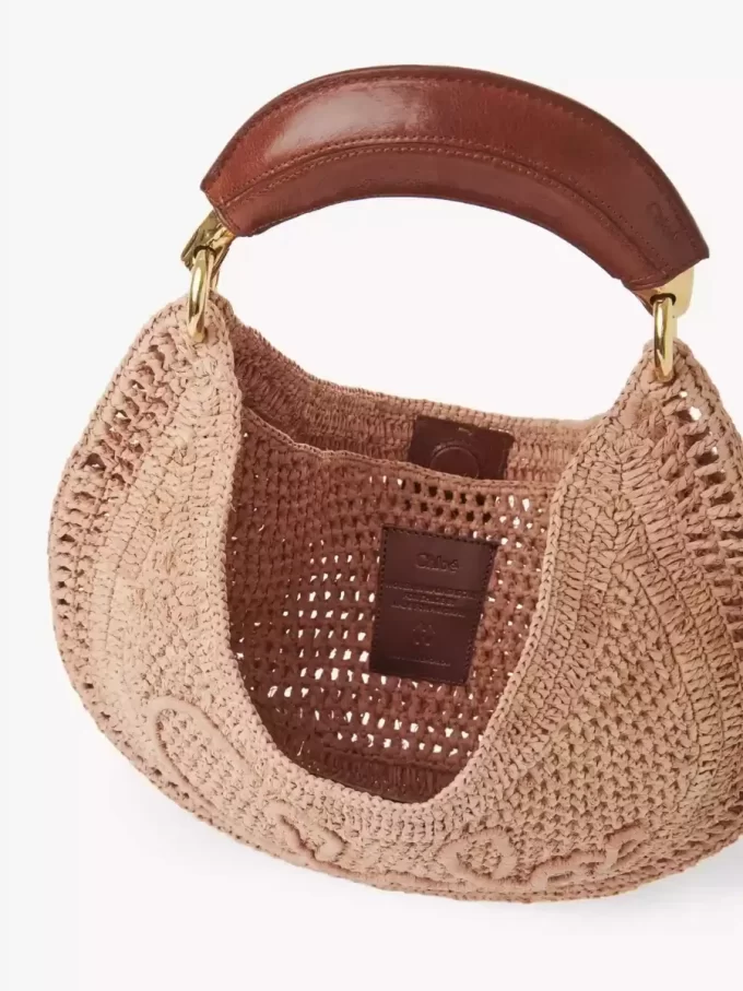 Sac hobo Summer Banana en raphia Sac hobo Summer Banana en raphia