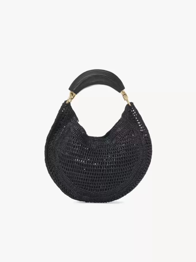 Sac hobo Summer Banana en raphia Sac hobo Summer Banana en raphia