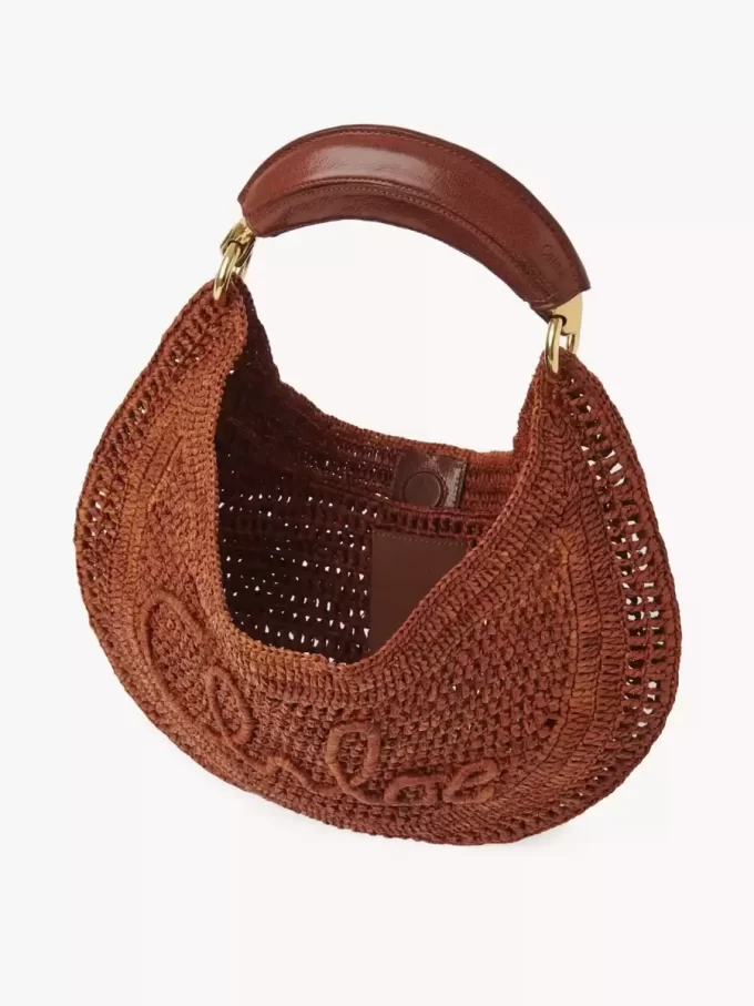 Sac hobo Summer Banana en raphia Sac hobo Summer Banana en raphia