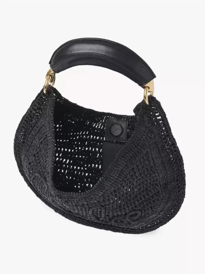 Sac hobo Summer Banana en raphia Sac hobo Summer Banana en raphia