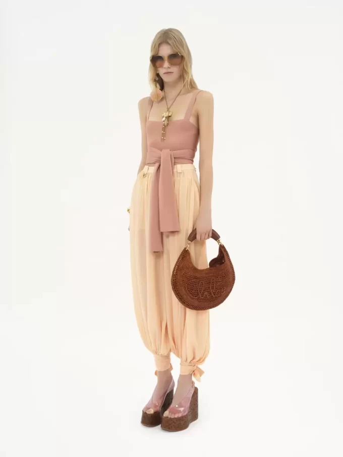 Sac hobo Summer Banana en raphia Sac hobo Summer Banana en raphia