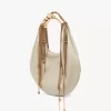 Sac hobo Twisted Shell en cuir brillant Sac hobo Twisted Shell en cuir brillant