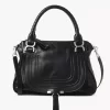 Sac Marcie en cuir brillant Sac Marcie en cuir brillant