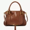 Sac Marcie en cuir brillant Sac Marcie en cuir brillant