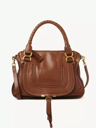 Sac Marcie en cuir brillant Sac Marcie en cuir brillant