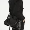 Sac Marcie en cuir brillant Sac Marcie en cuir brillant