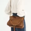Sac Marcie en cuir brillant Sac Marcie en cuir brillant