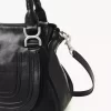 Sac Marcie en cuir brillant Sac Marcie en cuir brillant