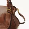 Sac Marcie en cuir brillant Sac Marcie en cuir brillant