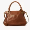 Sac Marcie en cuir brillant Sac Marcie en cuir brillant