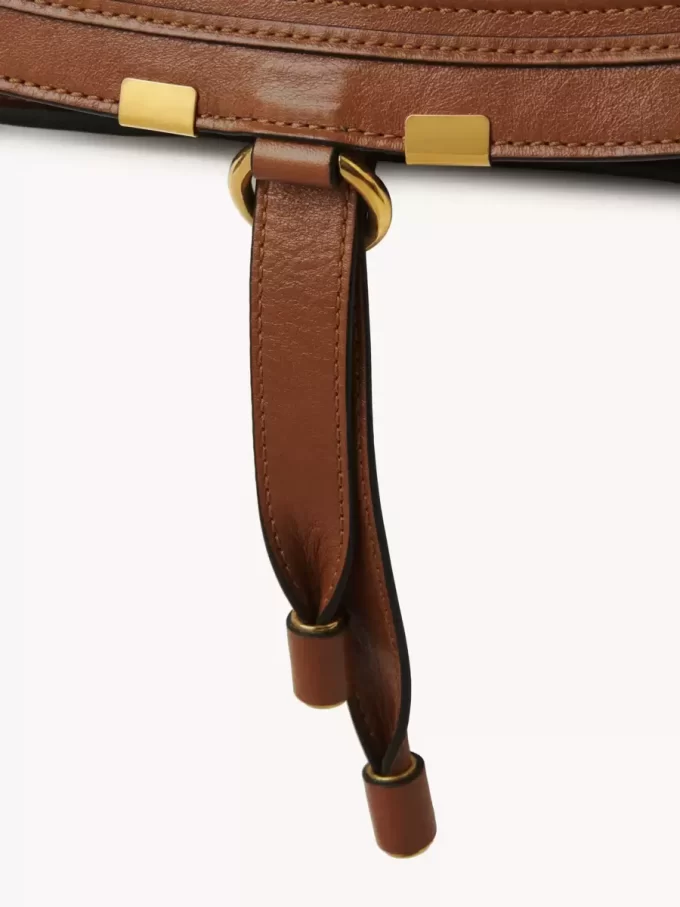 Sac Marcie en cuir brillant Sac Marcie en cuir brillant