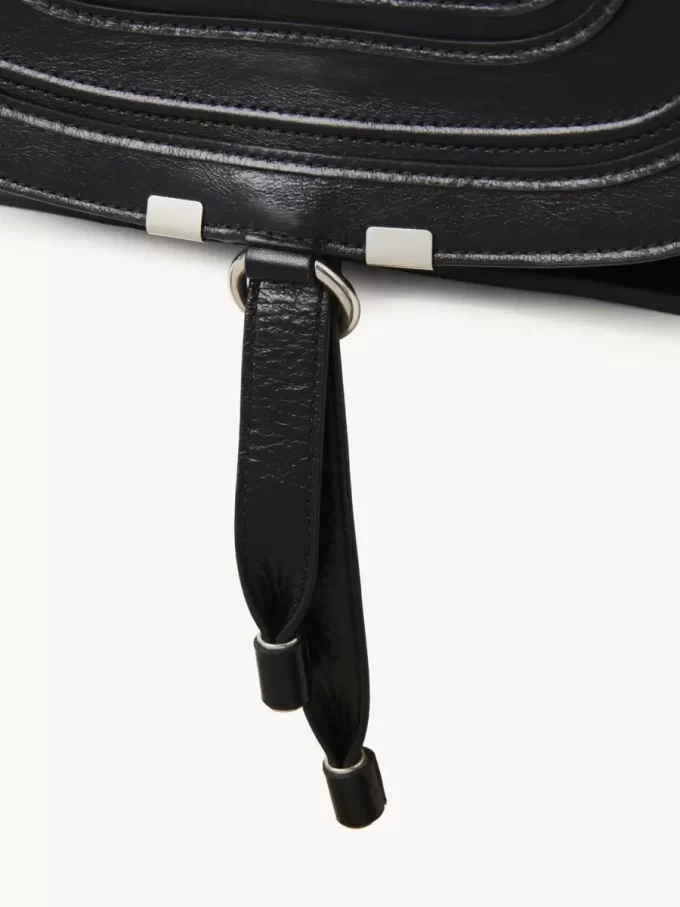 Sac Marcie en cuir brillant Sac Marcie en cuir brillant