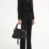 Sac Marcie en cuir brillant Sac Marcie en cuir brillant