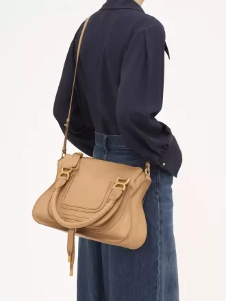 Sac Marcie en cuir grainé