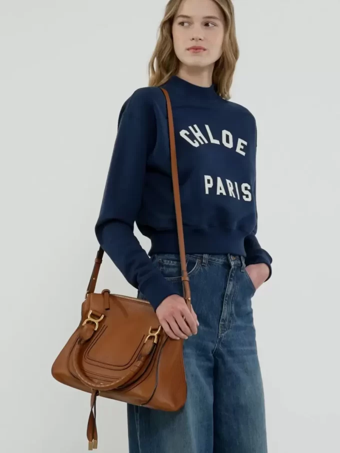 Sac Marcie en cuir grainé Sac Marcie en cuir grainé