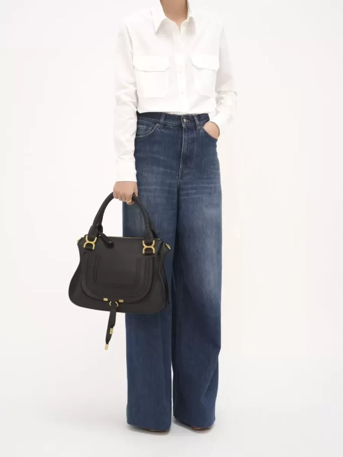 Sac Marcie en cuir grainé Sac Marcie en cuir grainé