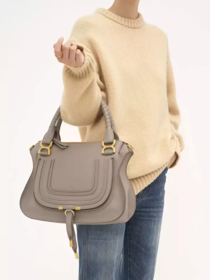 Sac Marcie en cuir grainé Sac Marcie en cuir grainé