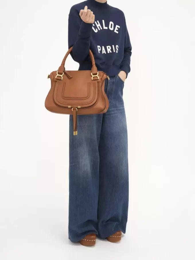 Sac Marcie en cuir grainé Sac Marcie en cuir grainé