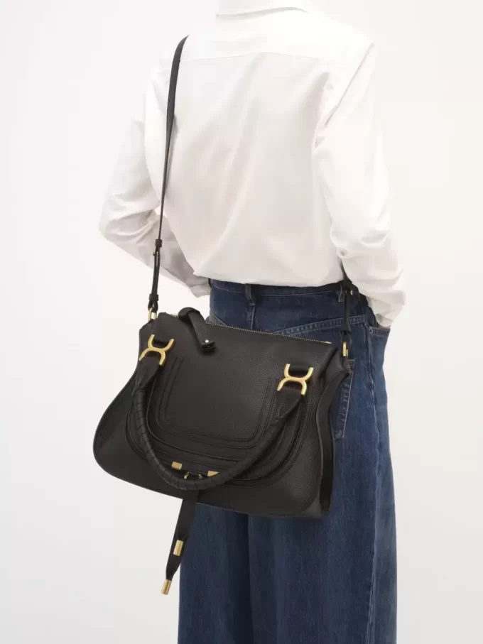Sac Marcie en cuir grainé Sac Marcie en cuir grainé