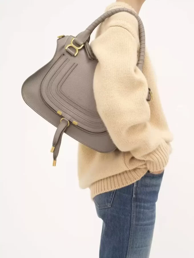 Sac Marcie en cuir grainé Sac Marcie en cuir grainé