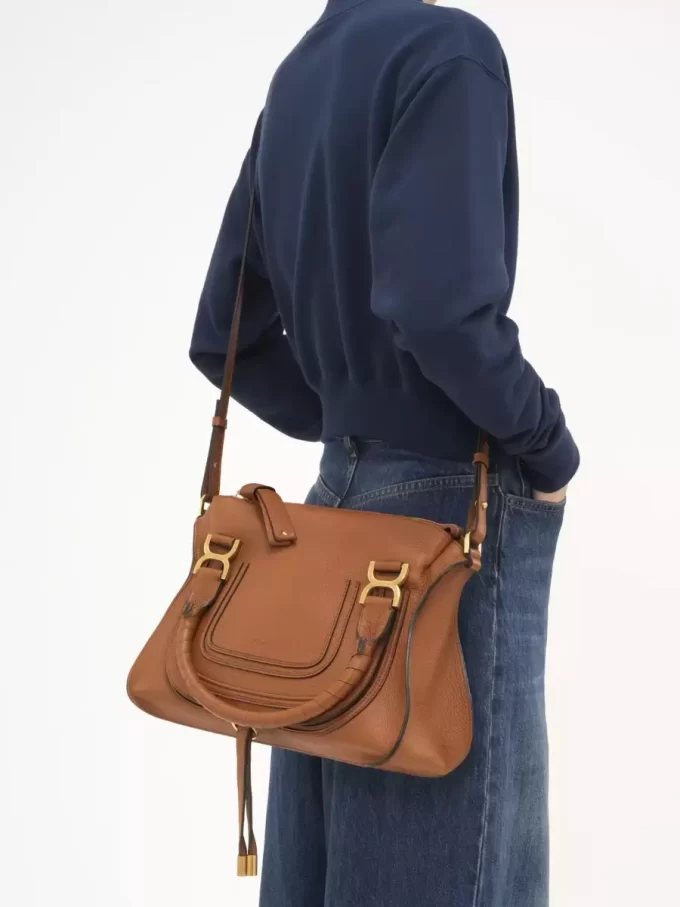 Sac Marcie en cuir grainé Sac Marcie en cuir grainé