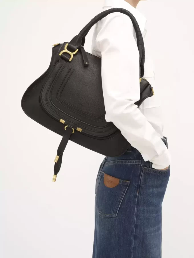 Sac Marcie en cuir grainé Sac Marcie en cuir grainé