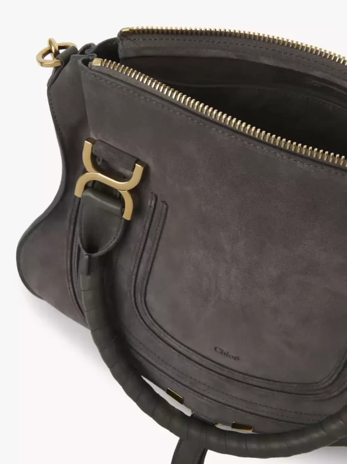 Sac Marcie en cuir suédé Sac Marcie en cuir suédé