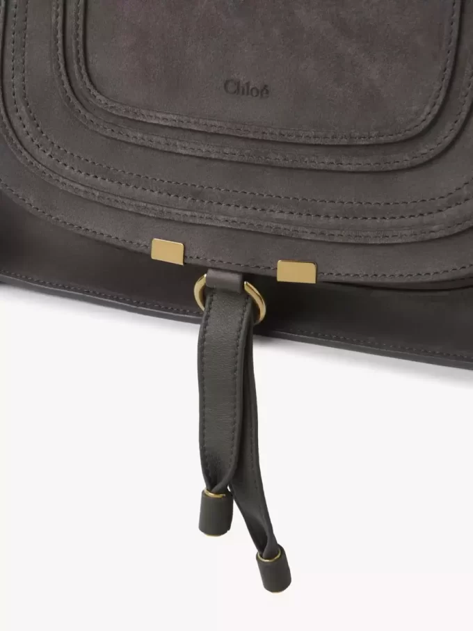 Sac Marcie en cuir suédé Sac Marcie en cuir suédé