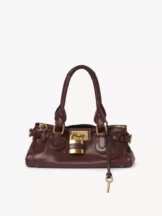 Sac Paddington en cuir grainé