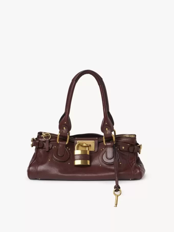 Sac Paddington en cuir grainé Sac Paddington en cuir grainé