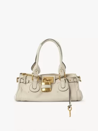 Sac Paddington en cuir grainé
