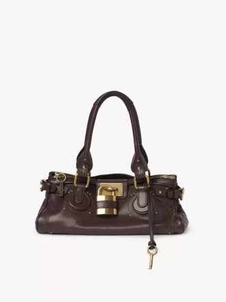 Sac Paddington en cuir grainé