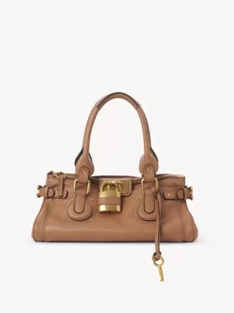 Sac Paddington en cuir grainé