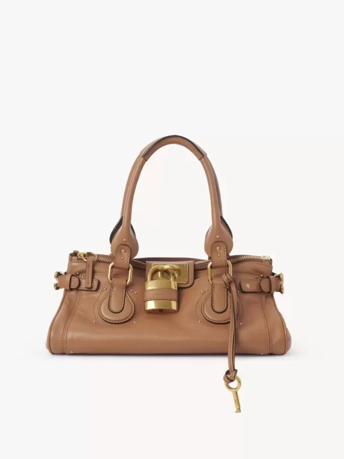 Sac Paddington en cuir grainé Sac Paddington en cuir grainé