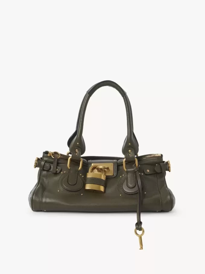 Sac Paddington en cuir grainé Sac Paddington en cuir grainé