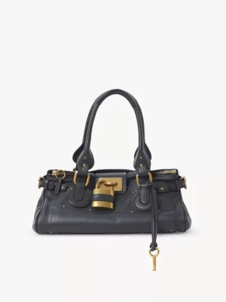 Sac Paddington en cuir grainé