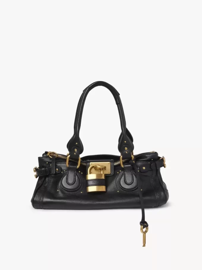 Sac Paddington en cuir grainé Sac Paddington en cuir grainé