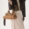 Sac Paddington en cuir grainé Sac Paddington en cuir grainé