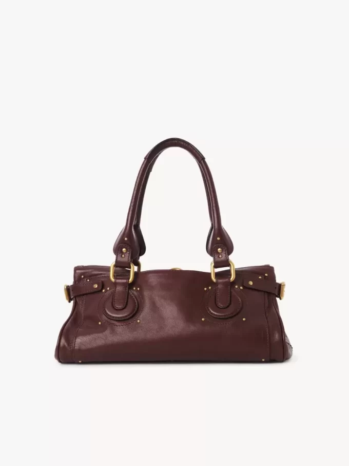 Sac Paddington en cuir grainé Sac Paddington en cuir grainé