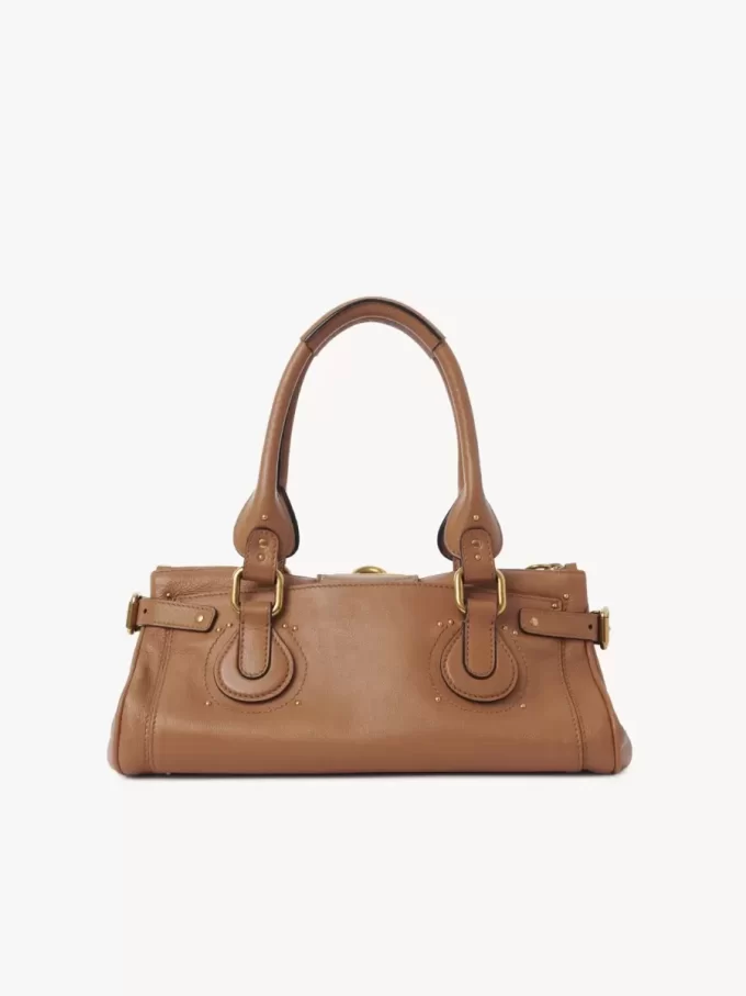Sac Paddington en cuir grainé Sac Paddington en cuir grainé