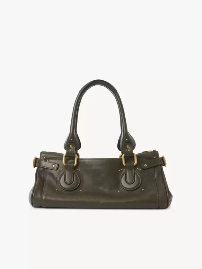 Sac Paddington en cuir grainé Sac Paddington en cuir grainé