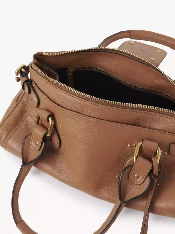 Sac Paddington en cuir grainé Sac Paddington en cuir grainé