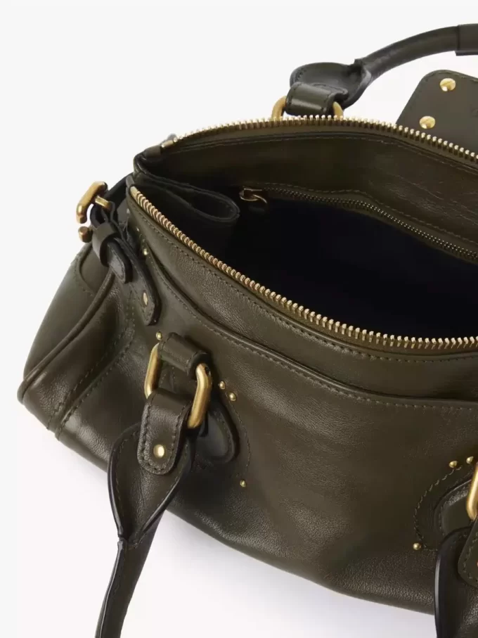 Sac Paddington en cuir grainé Sac Paddington en cuir grainé