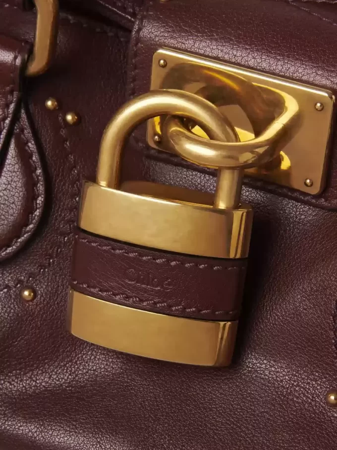 Sac Paddington en cuir grainé Sac Paddington en cuir grainé
