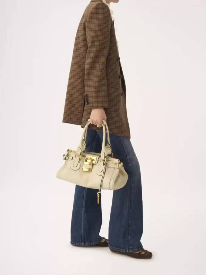 Sac Paddington en cuir grainé Sac Paddington en cuir grainé