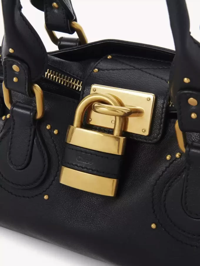 Sac Paddington en cuir grainé Sac Paddington en cuir grainé