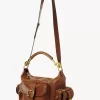 Sac photo en cuir brillant Sac photo en cuir brillant
