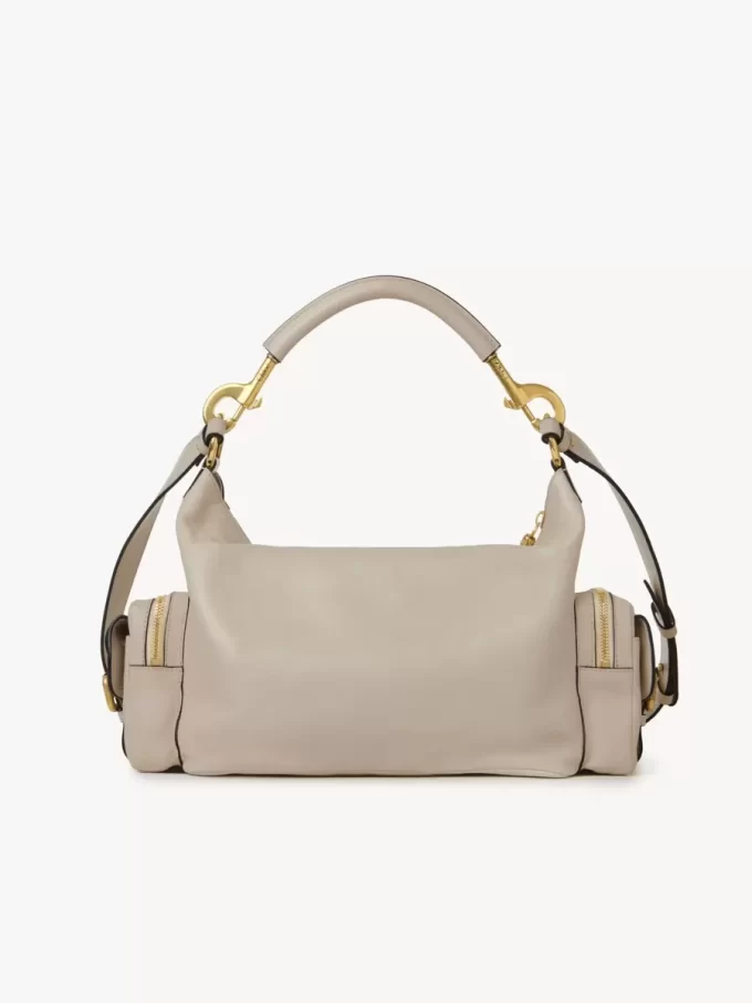 Sac photo en cuir brillant Sac photo en cuir brillant
